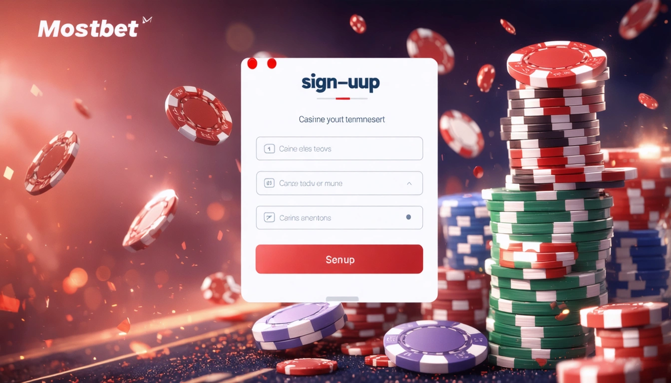 signup Mostbet