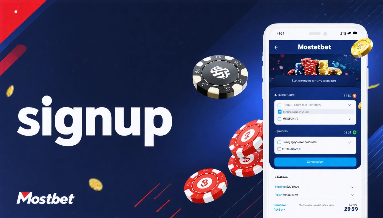 signup Mostbet